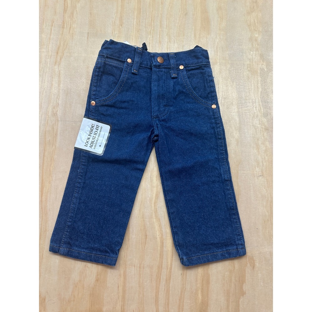 Wrangler Boys Cowboy Cut ProRodeo Jeans 13MWZJP Indigo Blue 1T Slim NWT